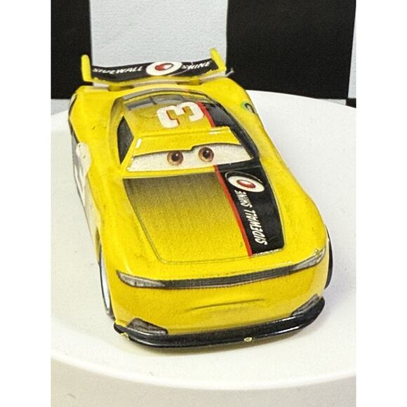 Disney Pixar Cars Carstin “Ace” Dillon #3 Sidewall Shine - Picture 1 of 8